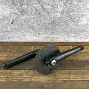 VIntage Diamond Back BMX Crank Set 3 Piece 3PC Sprocket Arms Old School BMX - Picture 1 of 11