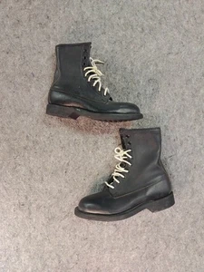 Vintage Herren Wolverine World Wide Stiefel 1994 Militär schwarz Stahlkappe Kampf Größe 5,5 - Bild 1 von 6