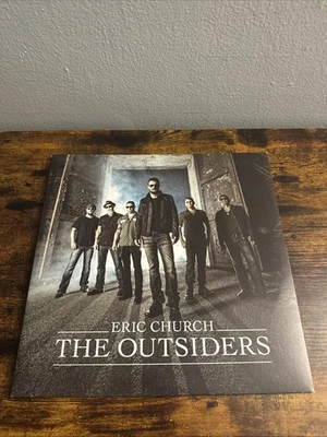 The Outsiders by Eric Church (Record, 2019) Red Vinyl Lp New Opened Unplayed Foto 1 de 4