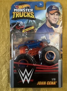 GIANT HOT WHEELS DIECAST MONSTER TRUCK JOHN CENA 1:64 WWE 1 OF 10 "2018" - Bild 1 von 3