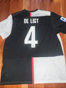 19/20 Juventus Matthijs de Ligt #4 Adidas 2XL Home Jersey in Great Condition - Picture 1 of 7