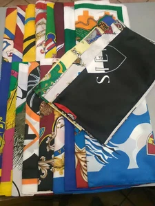 PALIO DI SIENA - 17 FAZZOLETTI DELLE CONTRADE + 3 SIENA 80 x 80 All 17 scarfs  - Picture 1 of 1