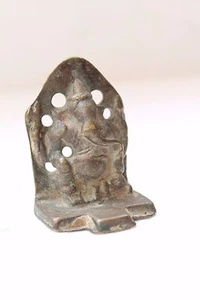 Antique Old Traditional Ritual Hindu God Bronze Ganesha Ganpati Statue NH2747 - Picture 1 of 9