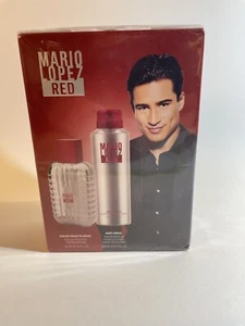 Mario Lopez Red Eau De Toilette & Body Spray - Picture 1 of 4