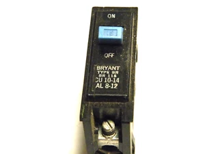 2 - Bryant BR 115 Circuit Breaker  no Clip Preowned - Picture 1 of 1