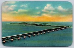 Postcard Bahia Honda Bridge the Overseas Highway from the Mainland Key West FL - Picture 1 of 2