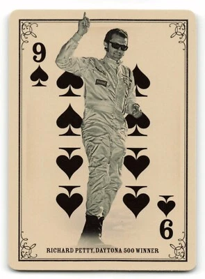 2013 Panini Golden Age - Playing Cards #9S RICHARD PETTY Daytona 500 Winner !!! - Image 1 of 2