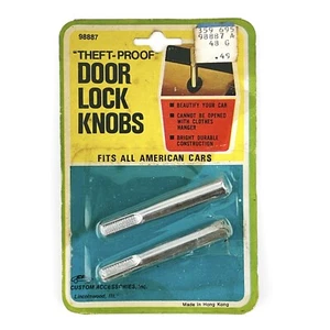NIB Vintage Door Lock Knobs-Custom Accessories, Inc- 2 Pack #97779 - Picture 1 of 6