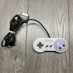 Super Nintendo Classic SNES Controller Authentic Original CLV-202 Tested - Picture 1 of 3