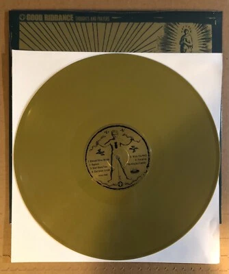 LP:  GOOD RIDDANCE - Thoughts & Prayers   NEW UNPLAYED GOLD VINYL - Image 1 of 3