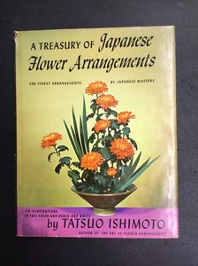 A Treasury of Japanese Flower Arrangements Tatsuo Ishimoto 1959 - Picture 1 of 4