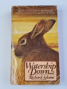 Vintage 1975 "Watership Down" Paperback Book, Cover from Lost - Picture 1 of 6
