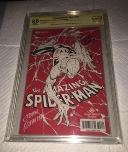 AMAZING SPIDER-MAN #798 FIRMADO JOHN ROMITA SR & LAND CBCS 9.8 SS 1st Red Goblin - Imagen 1 de 10
