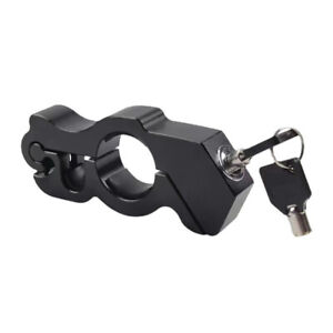 Anti-theft Handlebar Lock 2 Keys Motorcycle Grip Throttle Security Brake Lock
