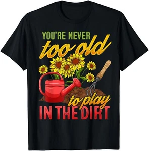 Funny Gardening Plants Gardener Unisex T-Shirt - Picture 1 of 3