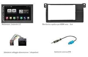 Mediastation Android para BMW Serie 3 E46 Serie De 1998 Al 2005 Phonocar VM003 - Imagen 1 de 4