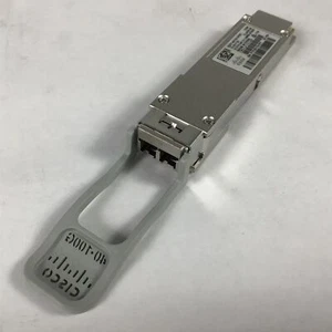 Cisco 10-3317-03 QSFP-40/100-SRBD 100G 40GBASE Transceiver Module w/ Hologram - Afbeelding 1 van 5
