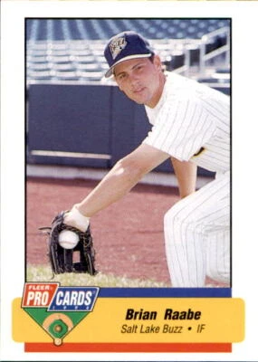 1994 Triple A All-Stars Fleer/ProCards #AAA17 Brian Raabe New Ulm Minnesota Card - Image 1 of 2