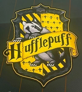 Harry Potter Hufflepuff Crest Waterproof Sticker - High Quality Decal - Picture 1 of 12