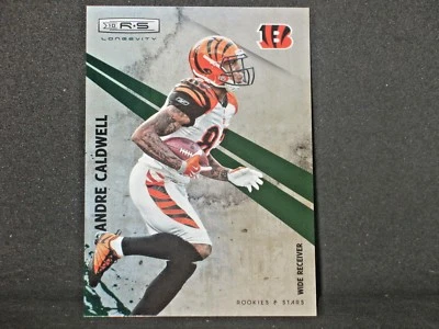 Andre Caldwell 2010 Rookies Stars Longevity Emerald (06/10) Cincinnati Bengals - Image 1 of 2
