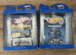 Hot Wheels 30th Anniversary Lot Of 2 Trailbuster, Real Riders - Picture 1 of 8