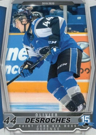 Olivier Desroches 2019-20 Saint John Sea Dogs - Image 1 of 1