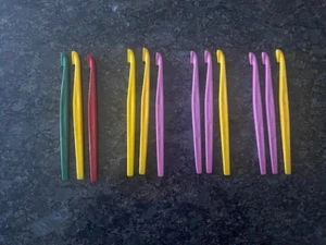 Vintage Tupperware Citrus Peeler 4 Sets Of 3 Qty ~Excellent Condition! - Picture 1 of 5