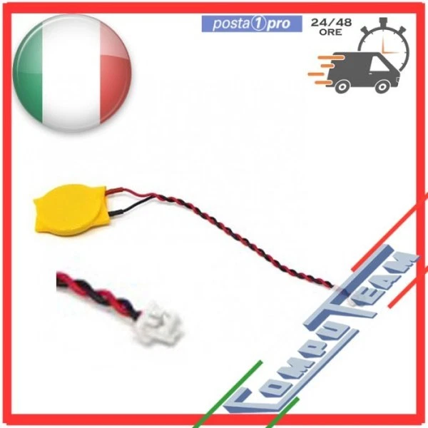 CR2032 Bios Batteria Notebook Computer Laptop 3V 2Pin cmos CR2032W - Immagine 1 di 1