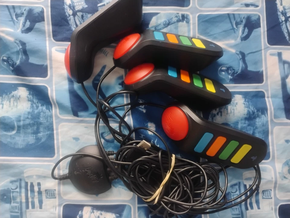 Buzz! Quiz TV PS3 Controller 4er Set Sony Playstation 3 OHNE SPIEL - Bild 1 von 1