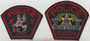 Austin TX Police & K-9 obsolete patches ship from Australia - Picture 1 of 1