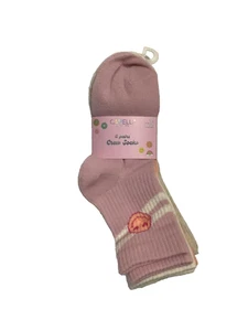 Capelli New York Mädchen Crew Socken 6 Paar S/M (6-12) mehrfarbig NEU - Bild 1 von 8