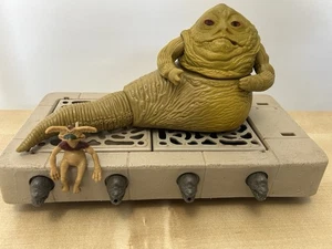 Star Wars Vintage Jabba the Hutt Playset with Salacious Crumb - Picture 1 of 9