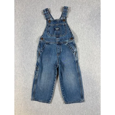 Mono vaquero OshKosh Bgosh niños pequeños talla 2 correas ajustables carpintero Foto 1 de 4