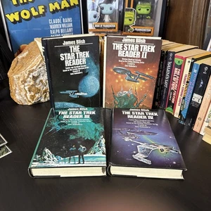 James Blish Star Trek Reader I II III IV 4 Books Lot BCE HC DJ - Picture 1 of 6
