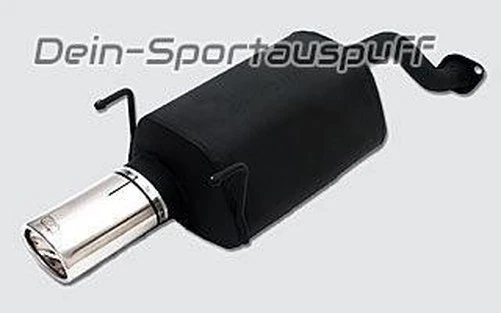 Silencieux Sport Ulter Honda CRX DEL SOL 09/92-1998 80Mm Rond Droit - Photo 1/1