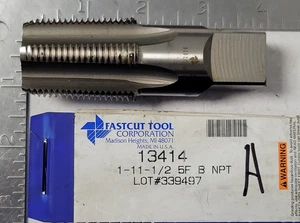 Grifo Fastcut 1-11-1/2 NPT HSS G anuncio A - Imagen 1 de 4