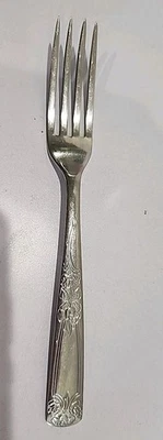 Tenedor de cena Rose inoxidable Sears Roebuck 1 7 3/8 pulgadas descontinuado  Foto 1 de 4