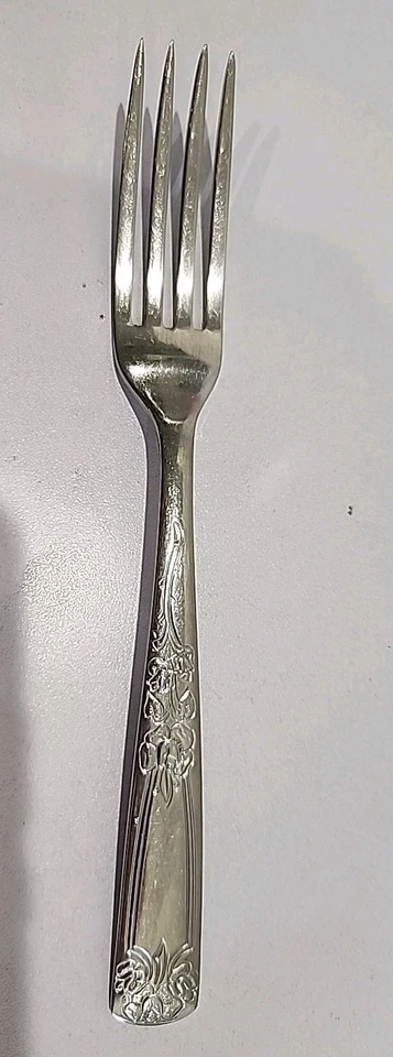 Tenedor de cena Rose inoxidable Sears Roebuck 1 7 3/8 pulgadas descontinuado  Foto 1 de 4
