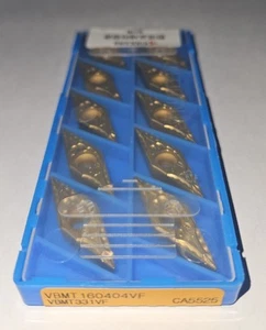 KYOCERA VBMT160404VF CA5525 Carbide Insert 10pcs - Picture 1 of 3