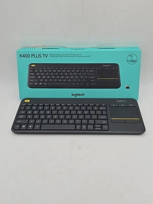 Logitech K400 Plus keyboard RF Wireless - Black With Dongle - Image 1 of 4