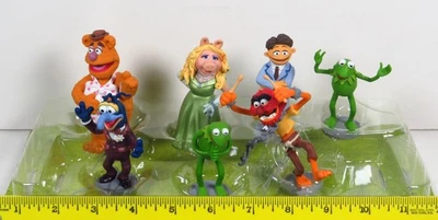 Juego de estatuillas más buscadas de los Muppets de Disney Store 7 figuras adornos para pasteles Foto 1 de 4