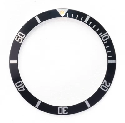 INSERTO BISEL PARA VINTAGE ROLEX SUBMARINER 5513/1680 PLÁSTICO (ACRÍLICO) PERLA - Imagen 1 de 2