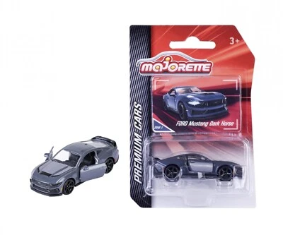 MAJORETTE · FORD MUSTANG DARK HORSE · GREY · 1:64 ·  BRAND NEW & SEALED · RARE - Image 1 of 4