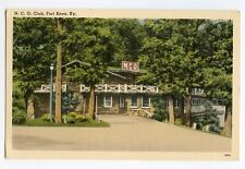Postcard N. C. O. Club Fort Knox Ky. Kentucky Standard View Card