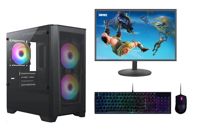 FCS Fast Gaming PC Computer Bundle Intel Core i5 8GB 1TB Windows 11 2GB GT710 ✅ - Image 1 of 4