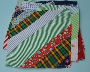 Eleven strips quilt top 9" BLOCKS - Picture 1 of 11