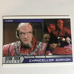 Star Trek Aliens Trading Card #81 Chancellor Gorkon - Bild 1 von 2
