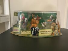 Authentic Disney Store "Bambi, Thumper, & Flower” 7pc. Figure Play Set. BN. FS.