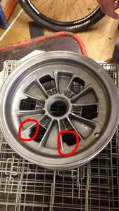 Genuine Ford GT40 MK1 Halibrand wheels – set of four - Picture 1 of 5