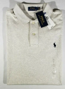 New Polo Ralph Lauren Men's America Hthr Short Sleeve RL Polo Shirt Size Lg - Picture 1 of 3